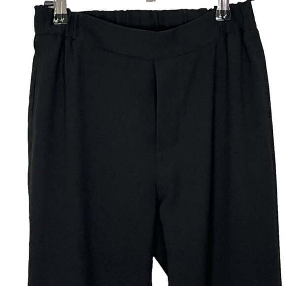 Nili Lotan Cropped Slouchy Stretch-Crepe Pants Black Women’s 0 - Picture 4 of 14
